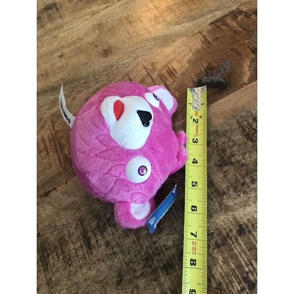 Fortnite Cuddle Team Leader Plush Pink Bear Head Epic Games Russ  Gift Stocking - Picture 6 of 7